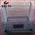 Wire Mesh Storage Roll Container With Wheels and Pallet Roll Cage